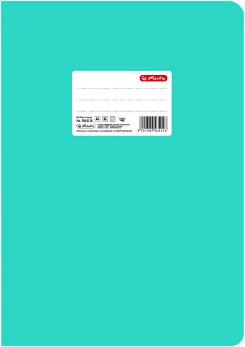 Herlitz Brulion Colors A4 96k. krata Herlitz (9565128)