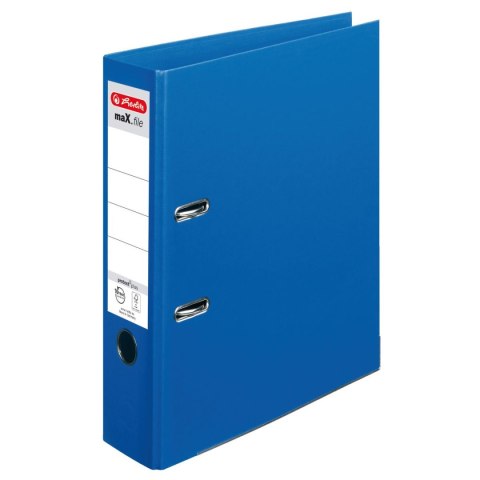 Herlitz Segregator dźwigniowy Max.File 10834331 Voll A4 80mm niebieski Herlitz (300002678)