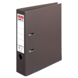 Herlitz Segregator dźwigniowy Herlitz Max.File 10834463 Voll A4 80mm brązowy ciemny (300002687)