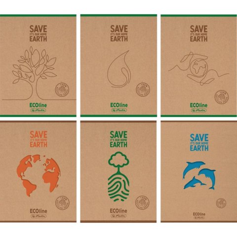 Herlitz Zeszyt Herlitz Eco Line A5 80k. 70g krata (9577735) Herlitz Zeszyt Herlitz Eco Line A5 80k. 70g krata (9577735)