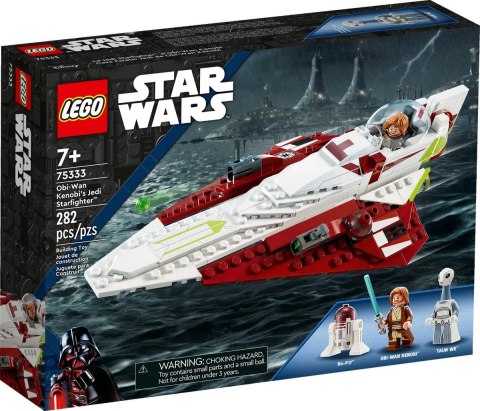 Lego Klocki konstrukcyjne Lego Star Wars Myśliwiec Jedi Obi-Wana Kenobiego (75333) Lego Klocki konstrukcyjne Lego Star Wars Myśliwiec Jedi Obi-Wana Kenobiego (75333)