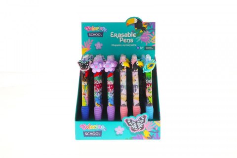 Patio Długopis wymazywalny Buterfly wymazywalny wkład niebieski 0,5mm Patio (80471PTR)