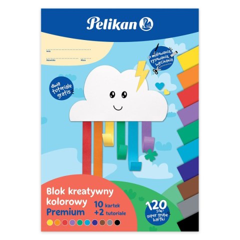 Pelikan Blok rysunkowy Pelikan kreatywny premium A4 mix (9589011) Pelikan Blok rysunkowy Pelikan kreatywny premium A4 mix (9589011)