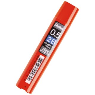 Pentel Wkład do ołówka (grafit) Pentel 2B 0,5mm (C275s-2B)