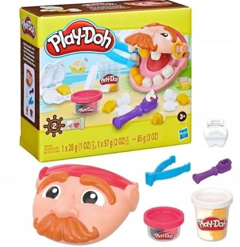 Playdoh Zestaw kreatywny Playdoh Mini dentysta zestaw pirat Hasbro (F7379) Playdoh Zestaw kreatywny Playdoh Mini dentysta zestaw pirat Hasbro (F7379)