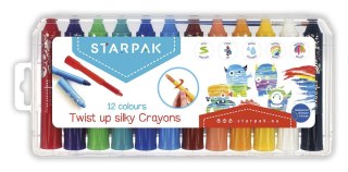 Starpak Pastele olejne Starpak wykręcane 12 kol. (491030)