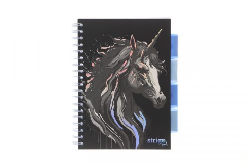 Strigo Kołozeszyt (kołonotatnik) PROJECT BOOK UNICORN B5 100k. 80g krata Strigo (PADS022)