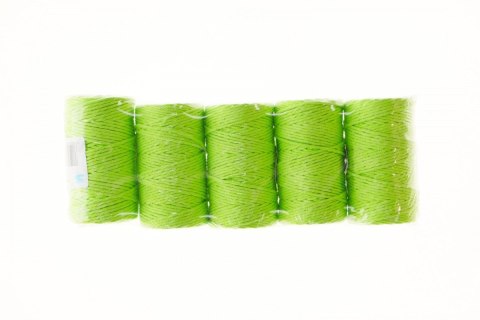 Tierra Sznurek ozdobny, pastel limonka 50m Tierra