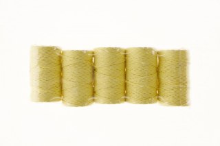 Tierra Sznurek Tierra ozdobny, pastel żółty 50m