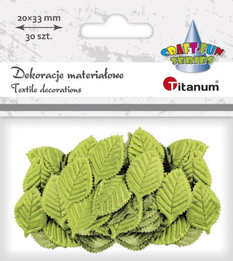 Titanum Listki materiałowe Titanum Craft-Fun Series zielone Titanum Listki materiałowe Titanum Craft-Fun Series zielone