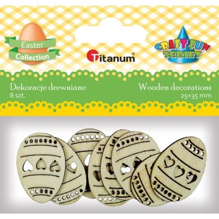 Titanum Ozdoba drewniana Craft-Fun Series pisanki Titanum (18074)