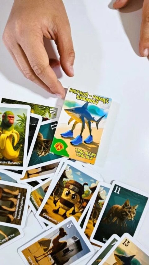 Alexander Karty Tralalero Tralala Alexander 25 sztuk