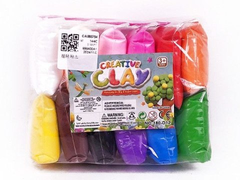 Bigtoys Masa plastyczna dla dzieci Bigtoys pianka 12szt. mix (BPLA7346) Bigtoys Masa plastyczna dla dzieci Bigtoys pianka 12szt. mix (BPLA7346)