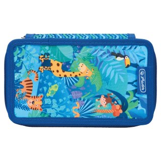 Herlitz Piórnik Herlitz Potrójny Jungle safari 31 cz. (400197094)