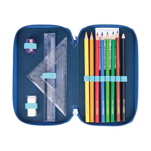 Herlitz Piórnik Potrójny Jungle safari 31 cz. Herlitz (400197094)