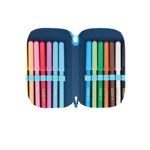 Herlitz Piórnik Potrójny Jungle safari 31 cz. Herlitz (400197094)