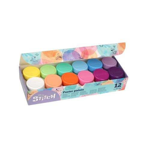 Patio Farby plakatowe Patio Stitch Pastelowe kolor: mix 20ml 12 kolor. (91972PTR) Patio Farby plakatowe Patio Stitch Pastelowe kolor: mix 20ml 12 kolor. (91972PTR)