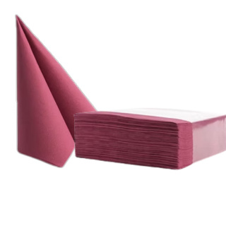 Serwetki Soft Point 38 x 38 cm – burgund 1-warstwowe 50 sztuk