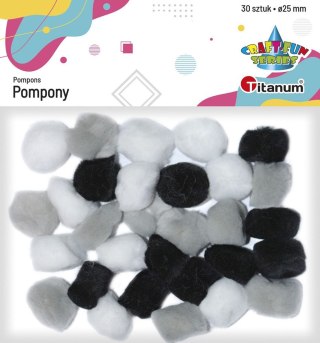 Titanum Pompony Titanum Craft-Fun Series mix 30 szt (283068)