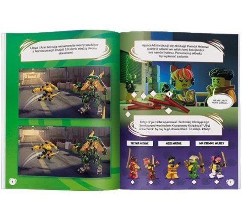 Ameet Książeczka edukacyjna Ameet LEGO® NINJAGO®. Wyprawa ninja (LNC 6738) Ameet Książeczka edukacyjna Ameet LEGO® NINJAGO®. Wyprawa ninja (LNC 6738)
