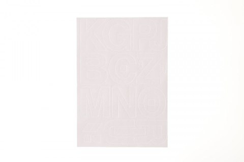 Farro Litery samoprzylepne biały Farro