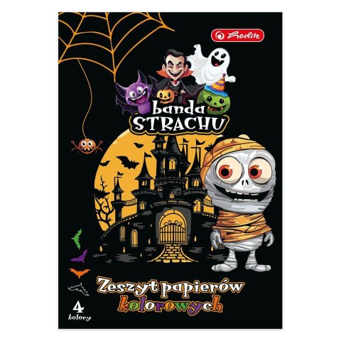 Herlitz Zeszyt papierów kolorowych Halloween 9510072 A5 Herlitz (300024714)