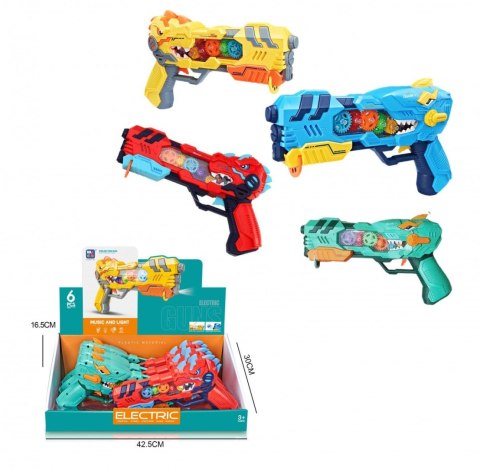 Lean Pistolet Lean projektor dinozaur światła i dźwięki (17869) Lean Pistolet Lean projektor dinozaur światła i dźwięki (17869)