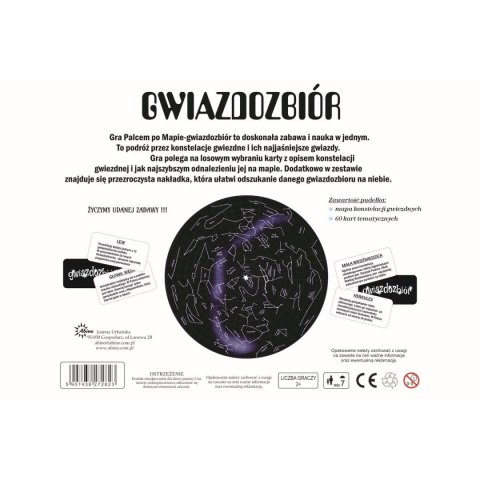 Abino Gra planszowa Abino Palcem po mapie - gwiazdozbiór Palcem po Mapie Gwiazdozbiór Abino Gra planszowa Abino Palcem po mapie - gwiazdozbiór Palcem po Mapie Gwiazdozbiór