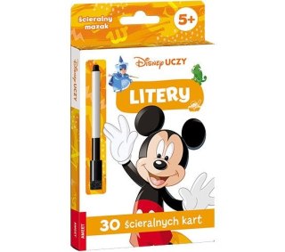 Ameet Książeczka edukacyjna Ameet Disney Uczy. Litery. Karty (UMK 9302)