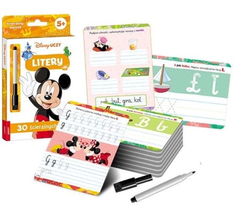 Ameet Książeczka edukacyjna Ameet Disney Uczy. Litery. Karty (UMK 9302) Ameet Książeczka edukacyjna Ameet Disney Uczy. Litery. Karty (UMK 9302)