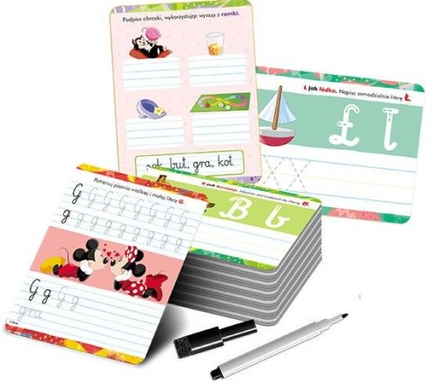 Ameet Książeczka edukacyjna Ameet Disney Uczy. Litery. Karty (UMK 9302) Ameet Książeczka edukacyjna Ameet Disney Uczy. Litery. Karty (UMK 9302)