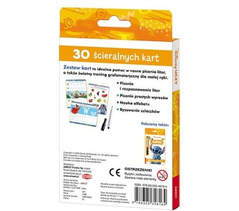Ameet Książeczka edukacyjna Ameet Disney Uczy. Litery. Karty (UMK 9302) Ameet Książeczka edukacyjna Ameet Disney Uczy. Litery. Karty (UMK 9302)
