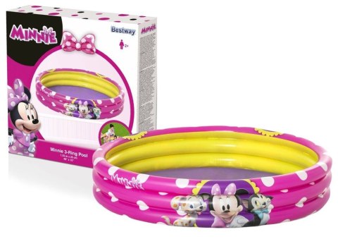 Best Way Basen Best Way dmuchany 3-pierścienie 122x25cm Disney Minnie (B91079) Best Way Basen Best Way dmuchany 3-pierścienie 122x25cm Disney Minnie (B91079)