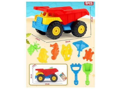 Bigtoys Zestaw do piasku Bigtoys wywrotka (BZP8183) Bigtoys Zestaw do piasku Bigtoys wywrotka (BZP8183)