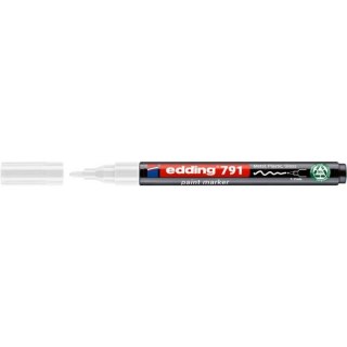 Edding Marker olejowy Edding PCR E-791 biały 1,0-2,0mm okrągła końcówka (ED-791PCR049)
