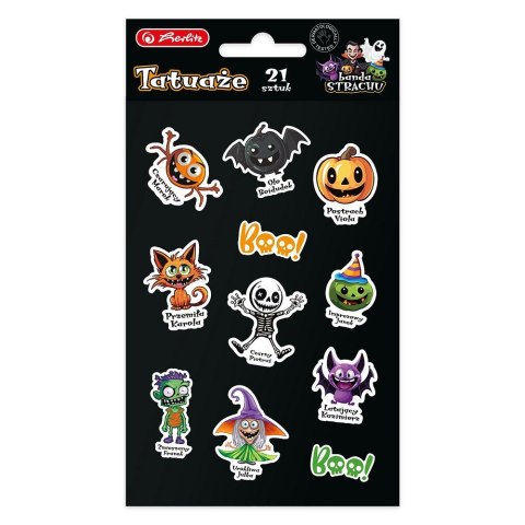Herlitz Tatuaż Halloween 9510102 Herlitz (300024717)