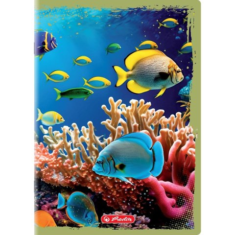 Herlitz Zeszyt Animals A5 16k. 70g gładki Herlitz (400196854)