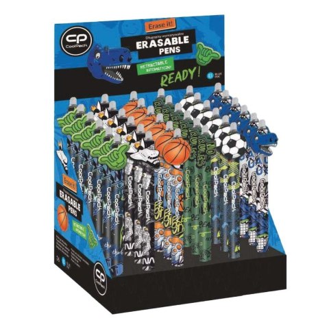 Patio Długopis standardowy Boys wymazywalny wkład niebieski 0,5mm Patio (95338CP)