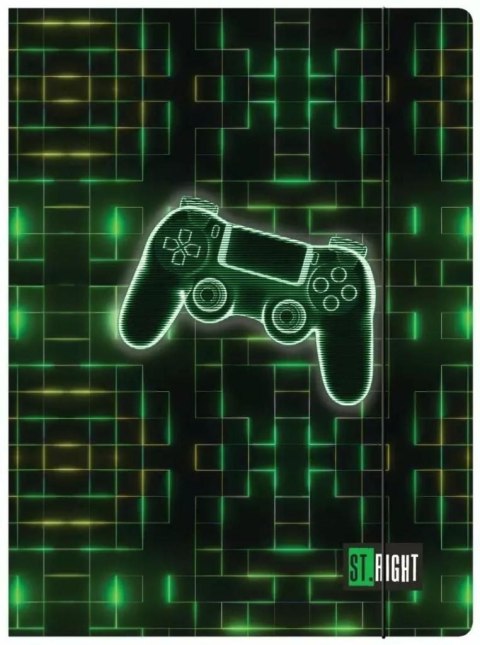 Unipap Teczka kartonowa na gumkę Neon Pad A4 Unipap