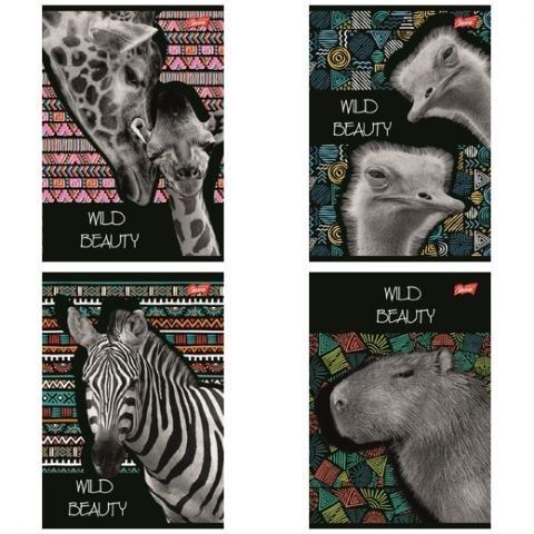 Unipap Zeszyt Unipap Wild Beauty A5 60k. 70g krata Unipap Zeszyt Unipap Wild Beauty A5 60k. 70g krata