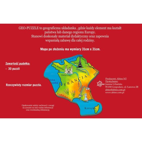 (nd) Puzzle geo puzzle Europa 30 el. (nd)