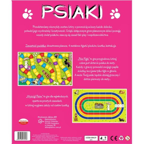Abino Gra planszowa PSIE FIGLE Abino