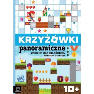 Aksjomat Książka dla dzieci Aksjomat Krzyżówki panoramiczne. Zadania dla miłośników zabawy słowem 10+