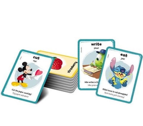 Ameet Książeczka edukacyjna Disney Uczy. Elementarz języka angielskiego. Karty Ameet (UEK 9302)