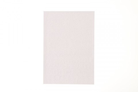 Farro Litery samoprzylepne biały Farro