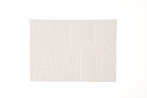 Farro Litery samoprzylepne biały Farro