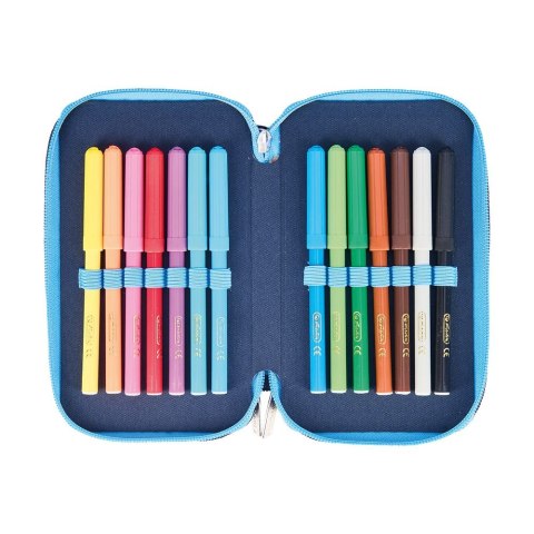Herlitz Piórnik Potrójny Cosmic Explorer 31 cz. Herlitz (400197093)
