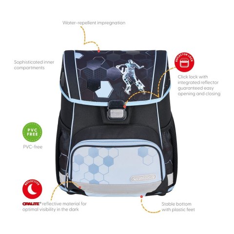 Herlitz Plecak Herlitz Loop+ Cyber Soccer (400196501)