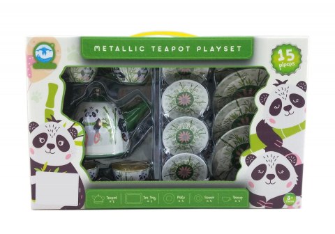 Lean Naczynia zestaw do herbaty zielony 15 el. Lean (24429)