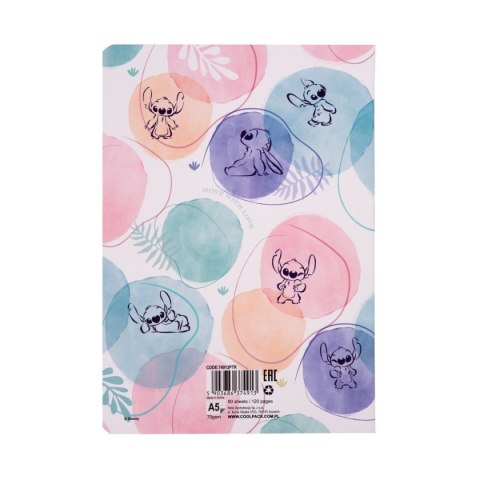 Patio Zeszyt Patio Disney STITCH A5 60k. 70g krata (74913PTR)